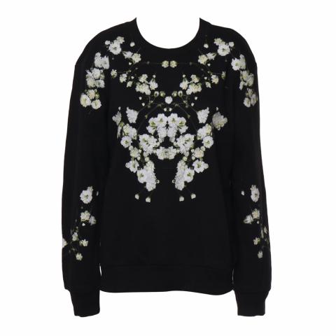 Sell Givenchy Floral Printed Sweater Black HuntStreet